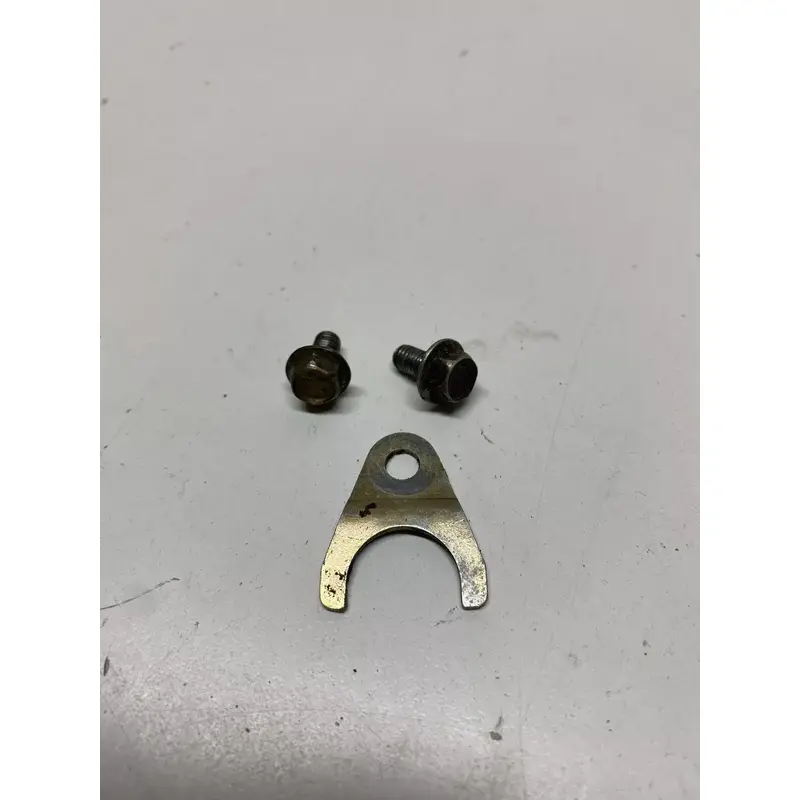 2005 05 Polaris Sportsman 800 Twin GOOD Dip Stick Mounting Tab W Bolts Free Ship