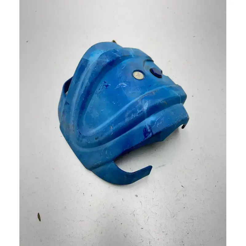 2007 07 Yamaha Grizzly 80 YFM80 OEM Handle Bar Handlebar Cover Plastic Blue