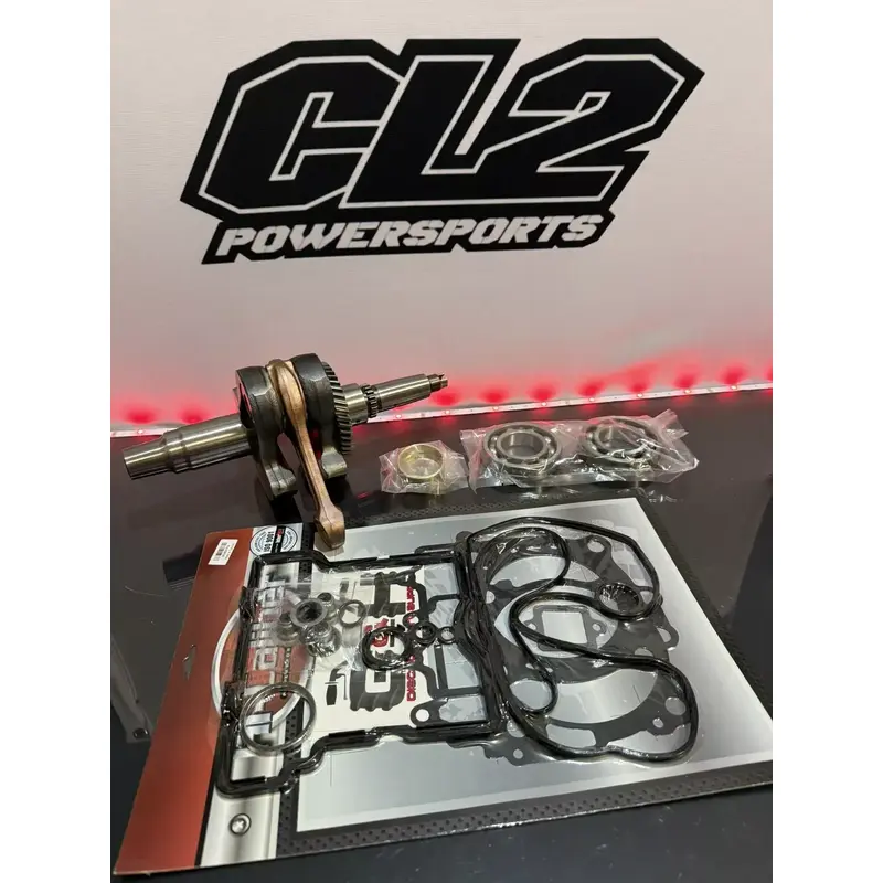 Polaris 2018-2024 Sportsman 570 Bottom Rebuild Kit - Crankshaft Bearings Gaskets