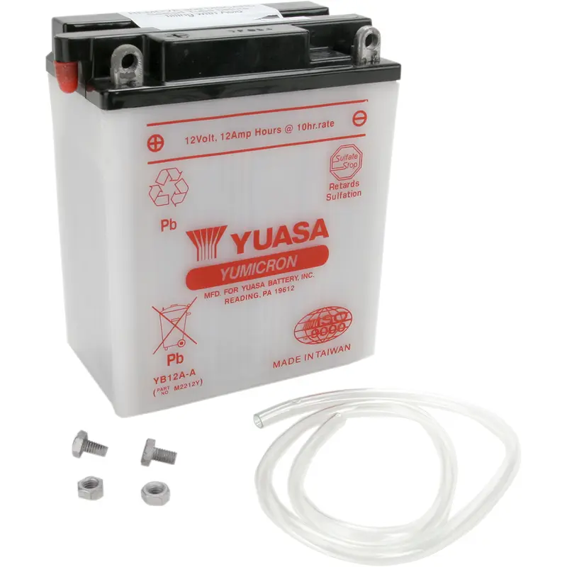 Yuasa Battery - YB12A-A Ducati/Honda/Yamaha/Kawasaki