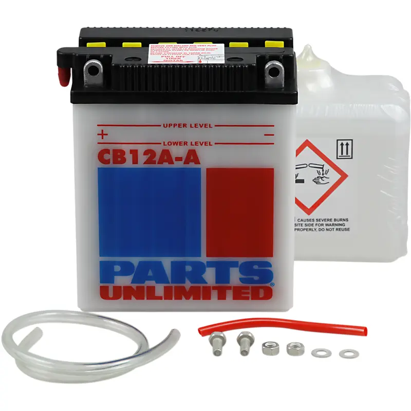 Parts unlimited Battery - YB12A-A Yamaha/Kawasaki/Honda/Ducati