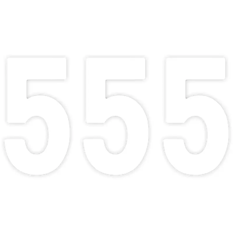 Factory effex Pro Number 5 - White - 7"