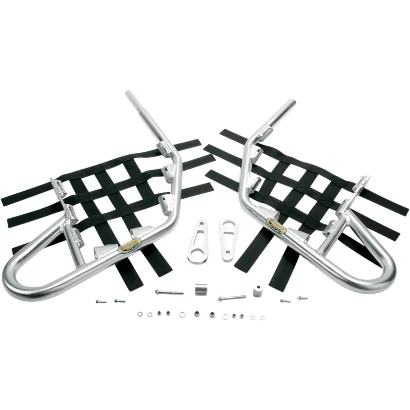Motorsport products Nerf Bars - TRX250R - Silver 1986-1989 Honda TRX250R