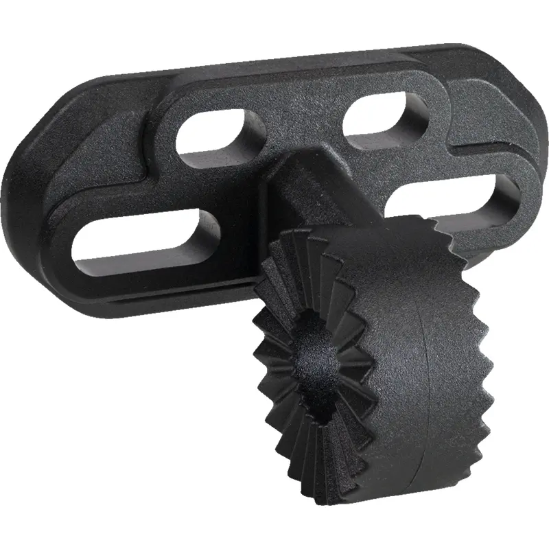 Moose offroad Mirror Adapter - Rear View - 2-Hole - Black