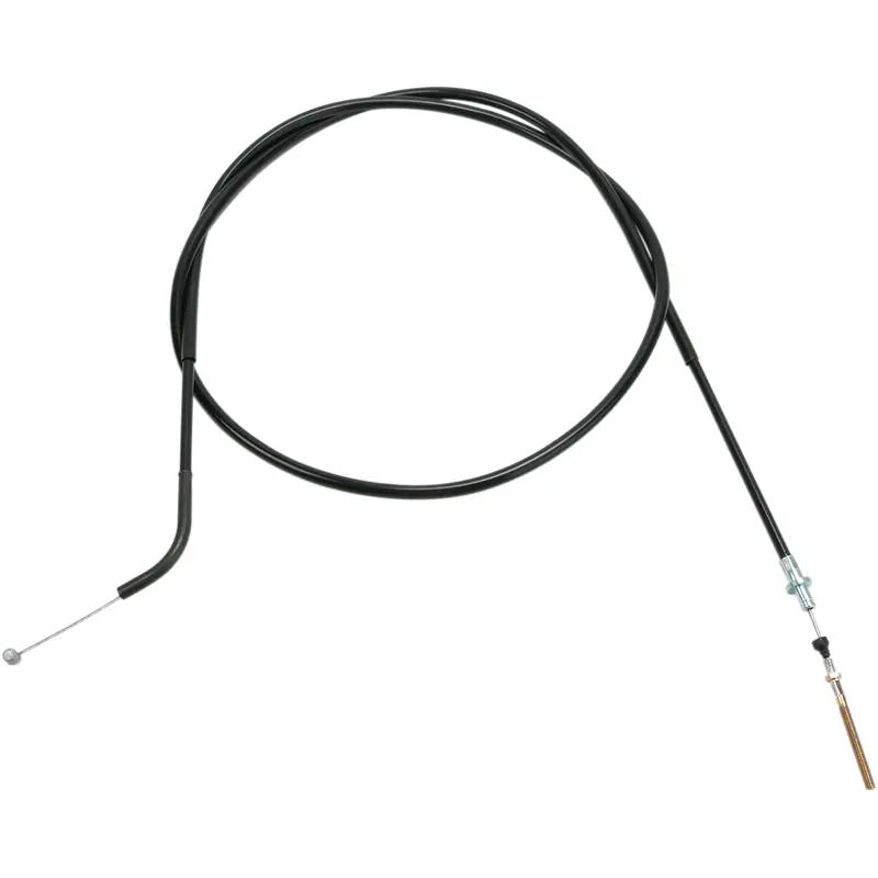 Parts unlimited Black Vinyl Brake Cable - Rear - Yamaha