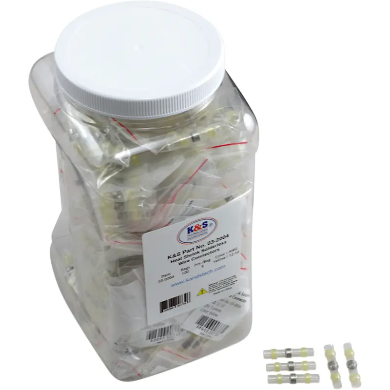 Heat-Shrink Solderless Wire Connector Kit/Refill