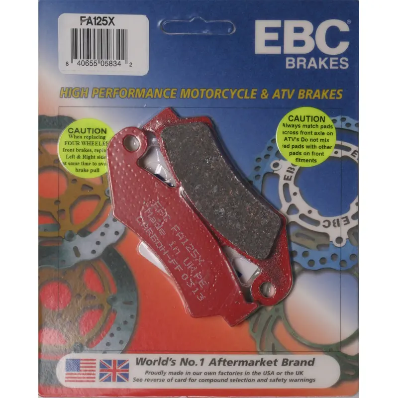 EBC FA125X Carbon X Front Brake Pads