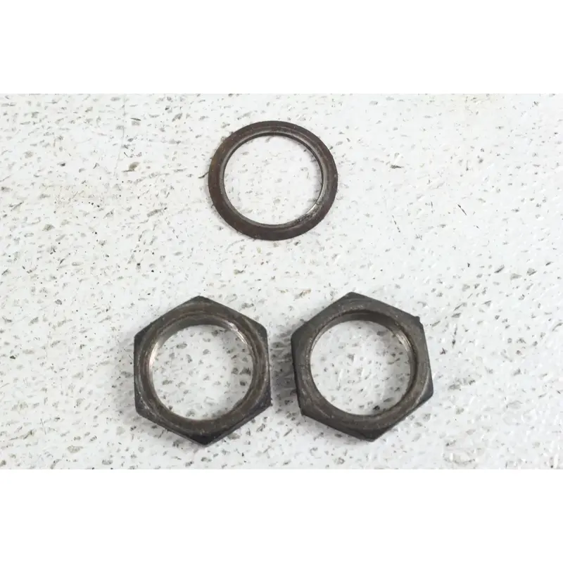 1982 Honda Act185s OEM Rear Axle Nuts  B4380