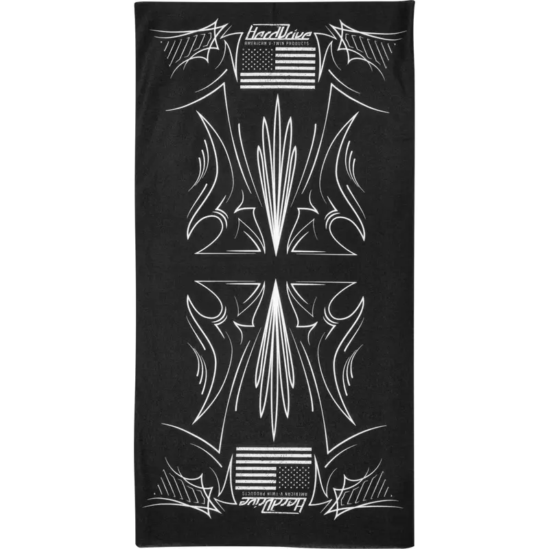 HARDDRIVE HARDDRIVE NECK GAITOR TRUE BLACK