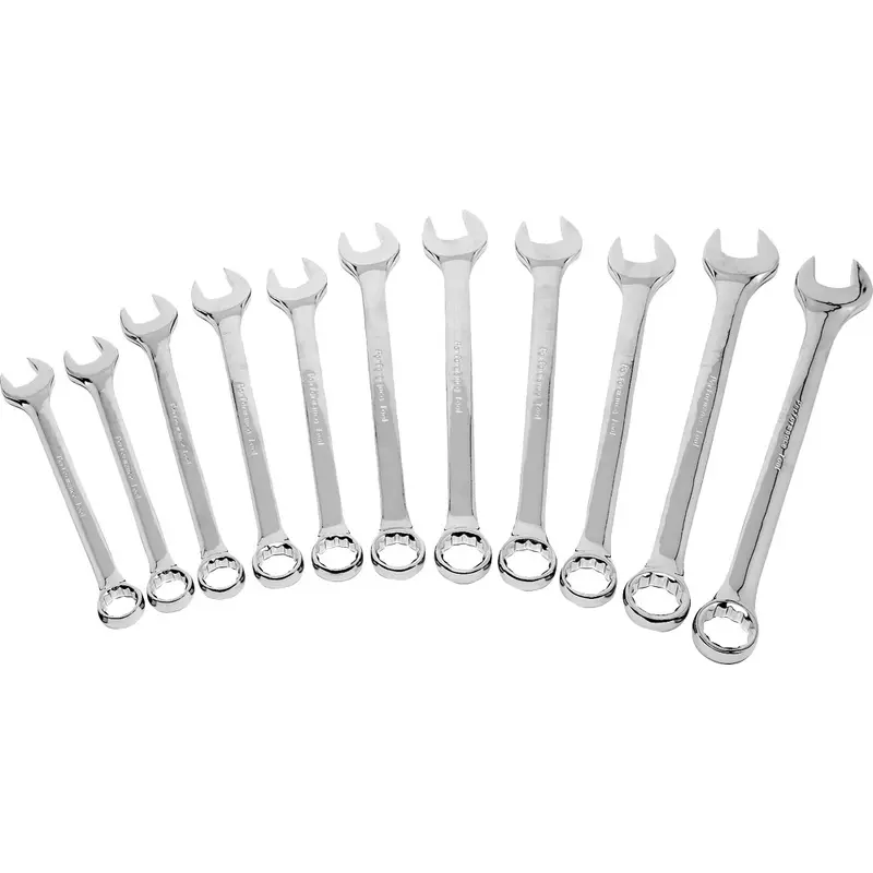 PERFORMANCE TOOL 11 PC SAE COMBO WRENCH SET