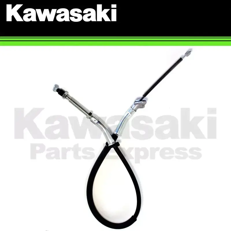 NEW 2005 - 2021 GENUINE KAWASAKI MULE 600 610 SX LEFT PARKING BRAKE CABLE