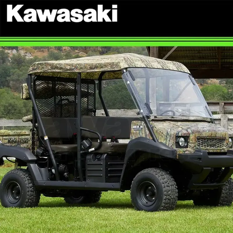 NEW 2005-2025 GENUINE KAWASAKI REAL TREE XTRA GREEN SOFT ROOF MULE 3010 4010