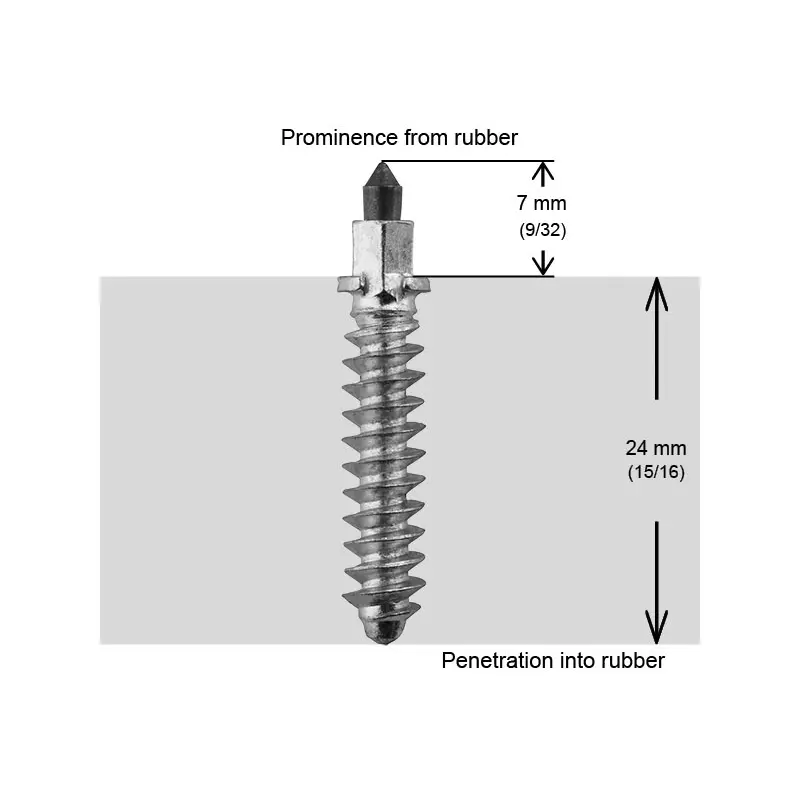 IGRIP 1 1/4"-32MM SHOULDER STUDS QTY 150