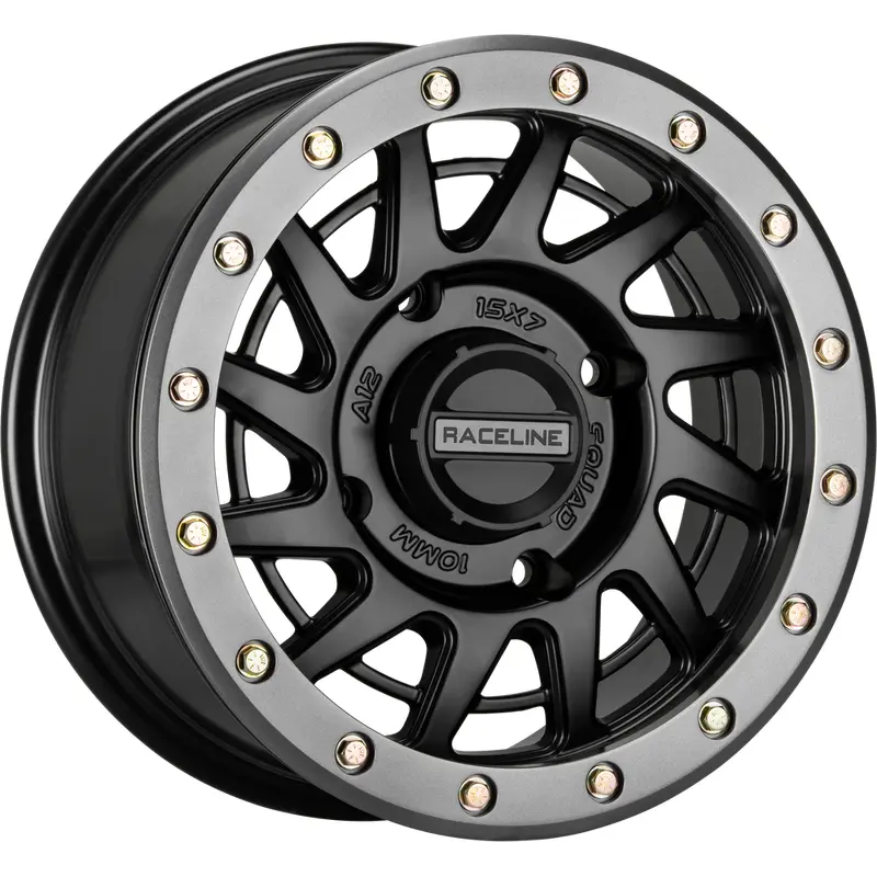 RACELINE SQUAD BDLK WHEEL 15X7 4/137 6 1( 38MM) BLK/GUNMETAL