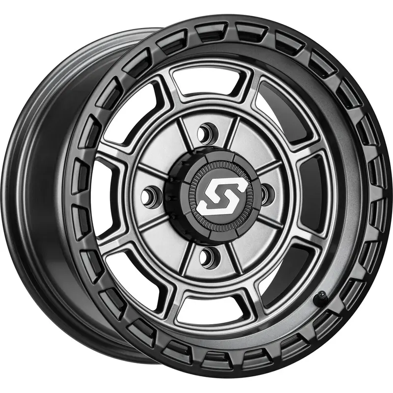 SEDONA RIFT WHEEL 14X7 4/156 5 2 ( 10MM) CARBON GREY