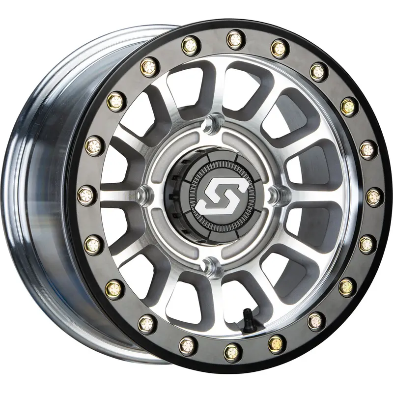 SEDONA SANO BDLK WHEEL 15X6 4/156 5 1 ( 40MM) BLK/AS CAST