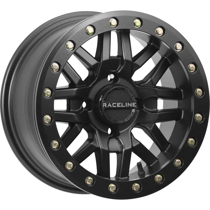 RACELINE RYNO BDLK WHEEL 15X7 4/156 5 2 ( 10MM) BLACK