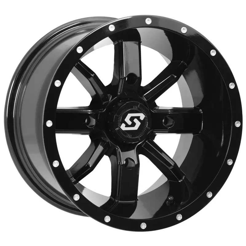 SEDONA HOLLOW POINT WHEEL 14X8 4/156 4 4 (0MM) BLACK