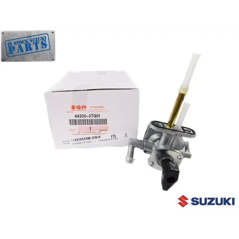 FUEL PETCOCK ON OFF VALVE SUZUKI 2003 - 2005 LTZ400 LT-Z 400 44300-07G01 OEM