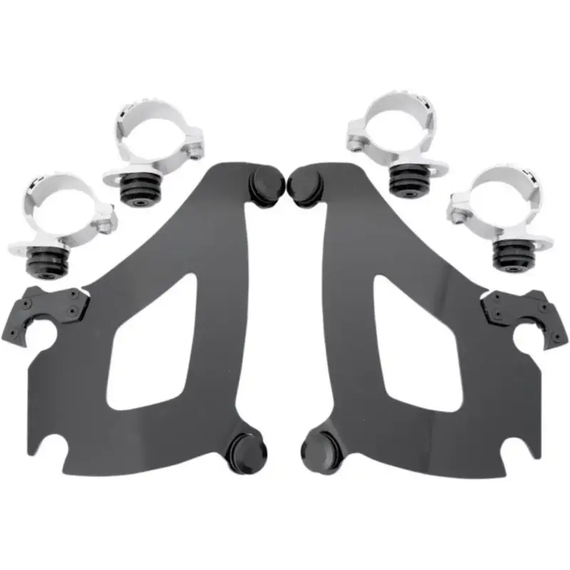 Memphis Shades Bullet Fairing Black Hardware Honda VT1300CS Sabre 10-14
