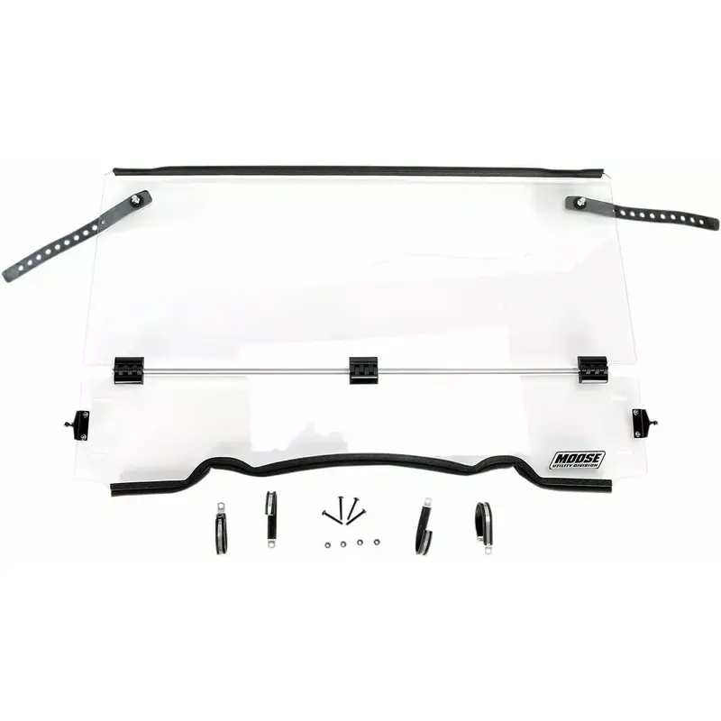 NEW MOOSE RACING 2317-0303 Full Folding Windshield fits Polaris	Ranger