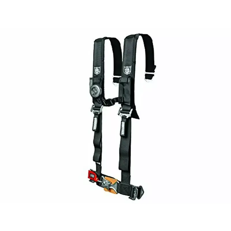 Pro Armor Polaris Yamaha Kawasaki UTV Black 4PT Harness 2" Pads A114220 2688