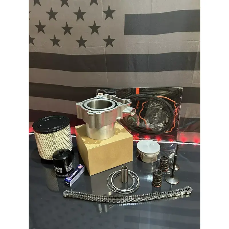 17-22 Polaris Ranger 500 Top End Rebuild Kit - Cylinder Piston Valves Gaskets