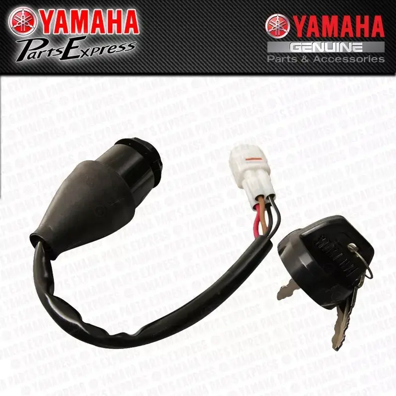 NEW 1995 - 2001 YAMAHA BANSHEE 350 YFZ YFZ350 OEM IGNITION SWITCH ASSY & 2 KEYS