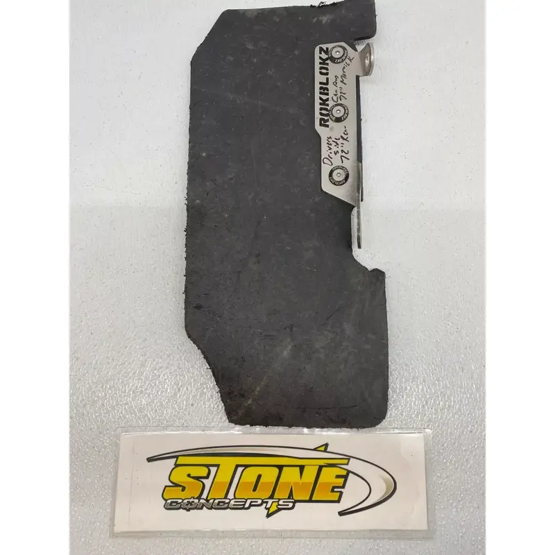 ROKBLOKZ CAN-AM MAVERICK X3 72" DRIVERS LEFT TRAILING ARM ROCK GUARD MUD FLAP