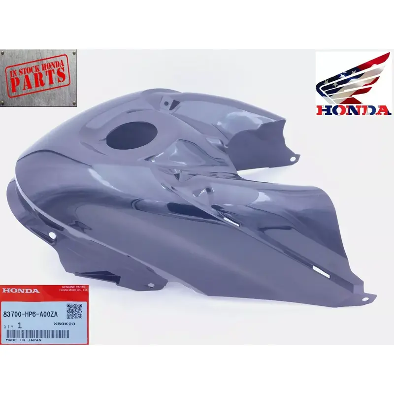 HONDA BLACK GAS TANK COVER 2008-2009 TRX700XX TRX 700XX OEM 83700-HP6-A00ZA