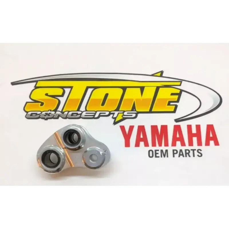 OEM 09-24 Yamaha YFZ450R Rear Shock Linkage Link Knuckle Triangle W/ Bearings