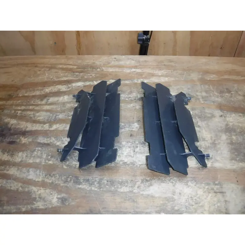 2004 Rm250 Radiators Rad Guards Louvers Shrouds Black Body