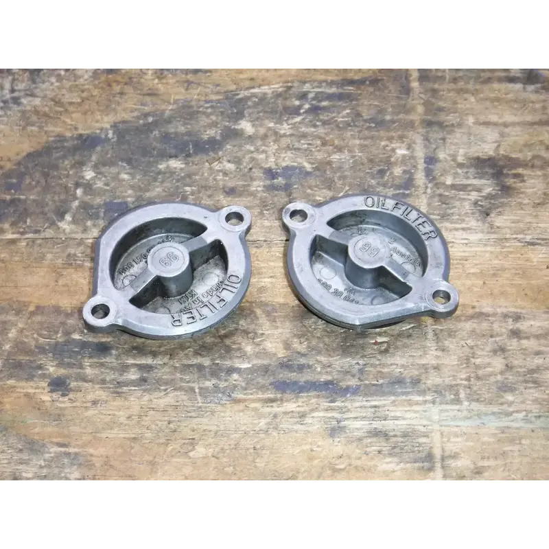 KTM 520 EXC Oil Filter Covers Caps Lubrication System 2002