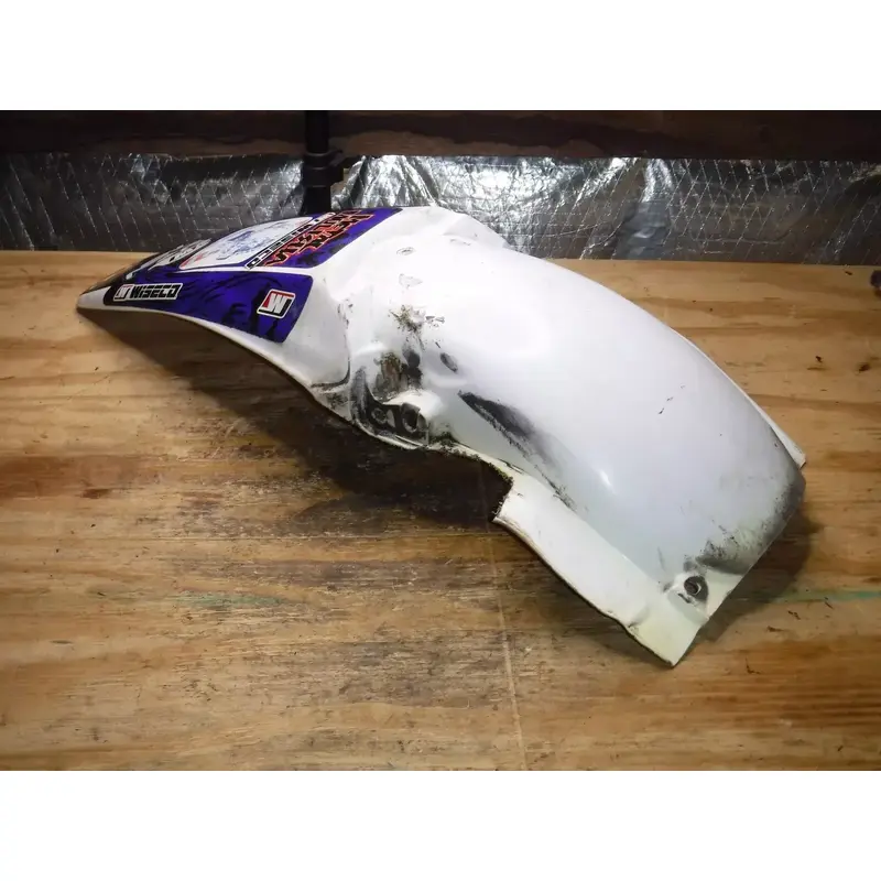 Yz450f Rear Fender Tail Plastics White Body 2004