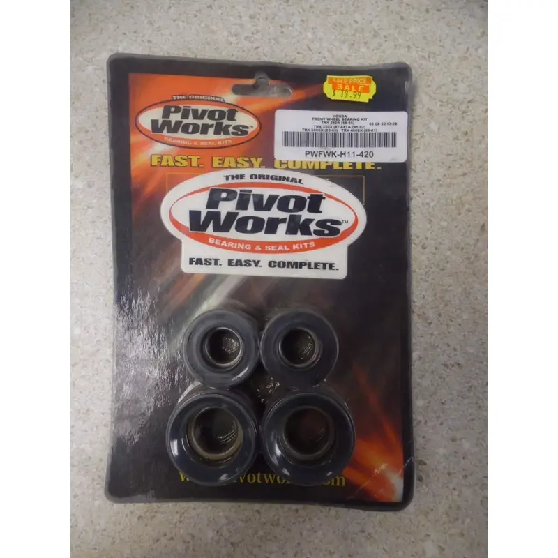 Bx2 PW420 Pivot Works front wheel bearing kit for trx250 300 400 NOS brand new