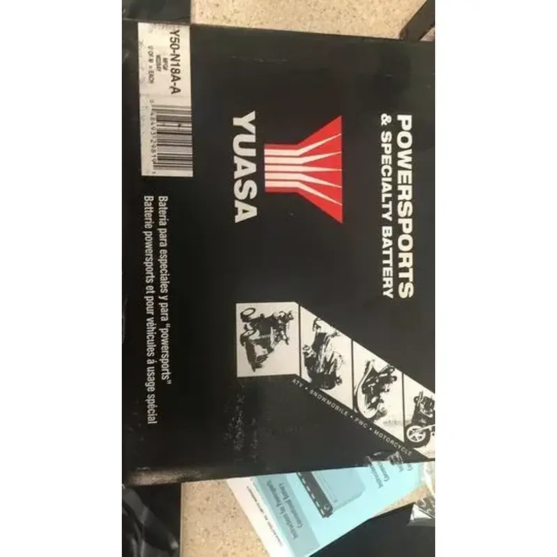 YUASA YUMICRON - Y50-N18A-A - YUAM228AY CONVENTIONAL 12-VOLT DRY BATTERY