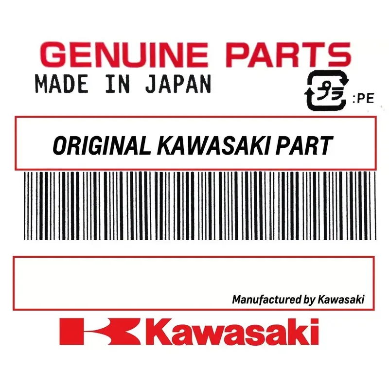 KAWASAKI- 14025-1356- MUFFLER COVER R.H. 96-05 POLICE KZ 1000 -     N.O.S