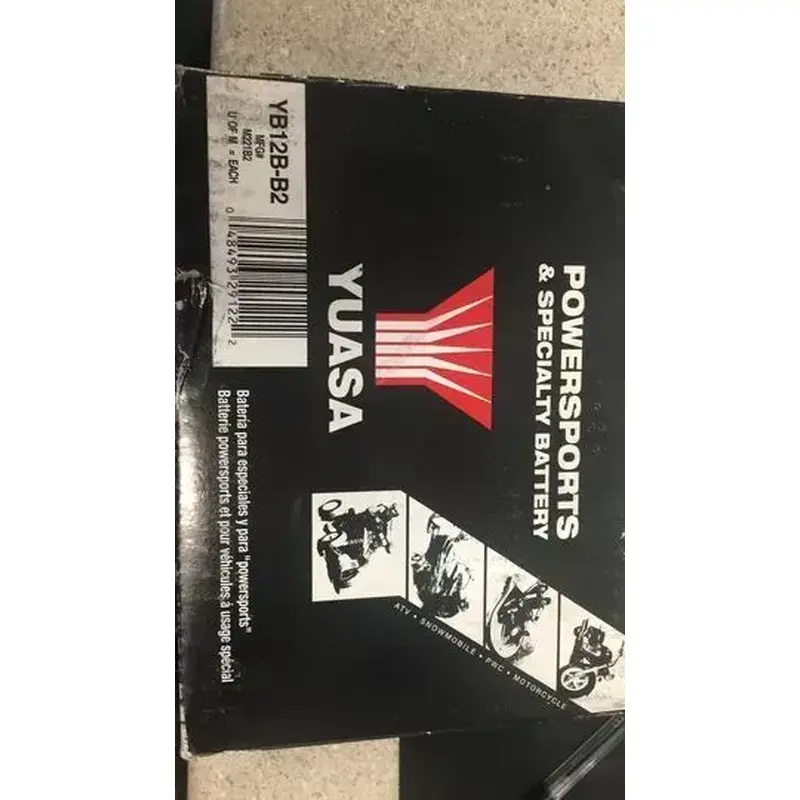 YUASA YUMICRON - YB12B-B2 - YUAM221B2 CONVENTIONAL 12-VOLT DRY BATTERY