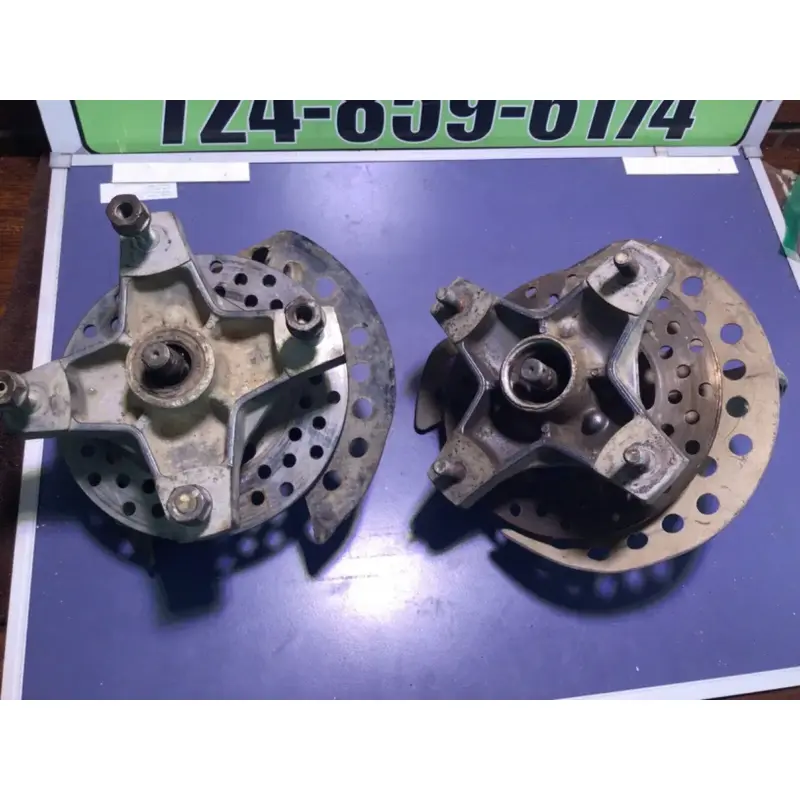03-08 SUZUKI LTZ400 KFX DVX 400 Right Front Hub Spindle OTR