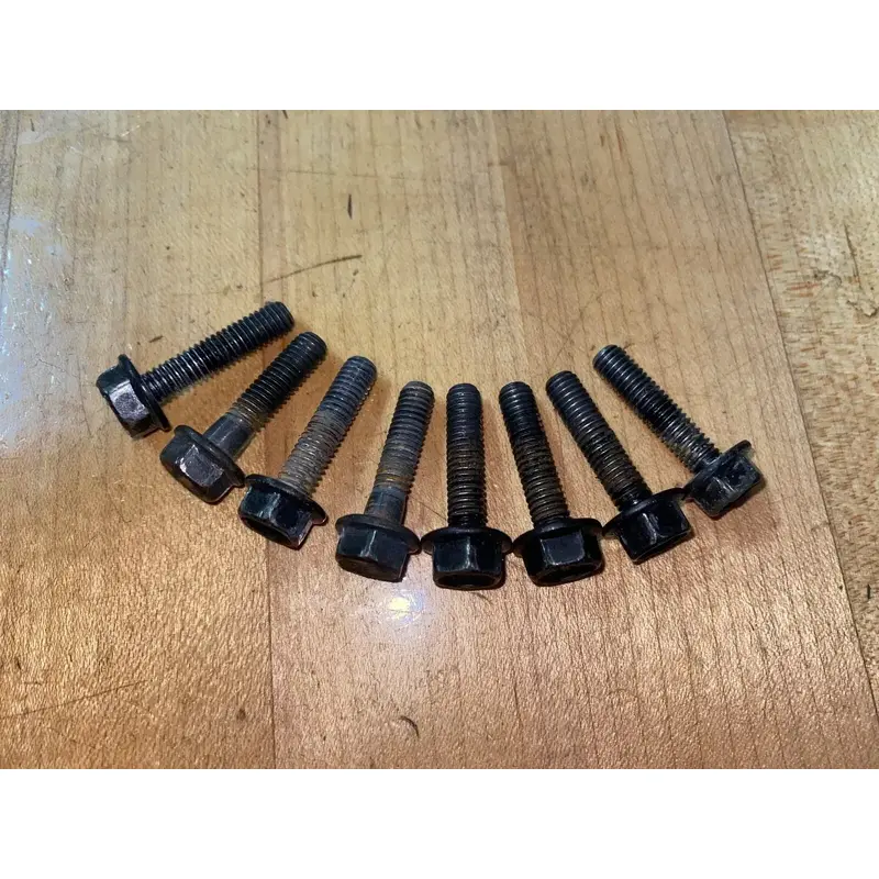 Can Am Ski-Doo BRP Screw Hexagon Flange M6 X 25 250000787 Qty 8 BEADLOCK BOLTS