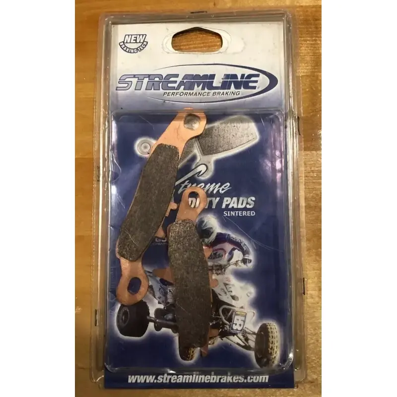 STREAMLINE HEAVY DUTY BRAKE PADS SB349EX KFX450R KFX700 BRUTE FORCE 650