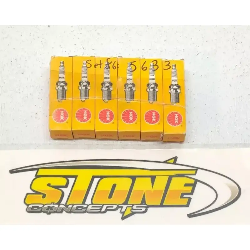 6PCS NGK Standard Spark Plugs DR8HS 5123 Honda ATC110 ATC 110 1982-1985 82-85