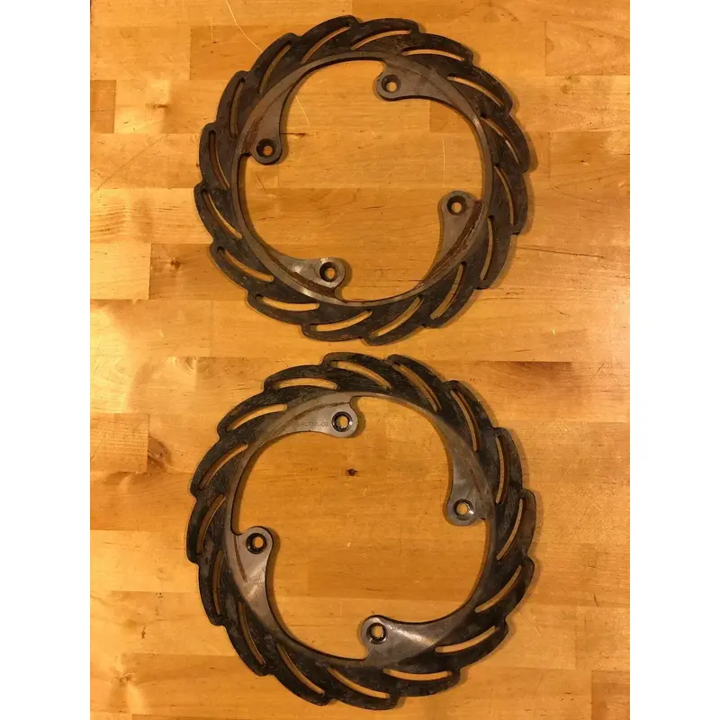 STREAMLINE OVERSIZED REAR RIGHT LEFT BRAKE ROTORS CAN-AM X3 MAX TURBO 2017 2018