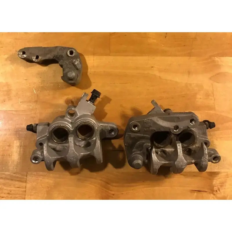04-14 HONDA TRX450R TRX450ER FRONT BRAKE CALIPERS RIGHT LEFT OEM TRX 450R 450ER