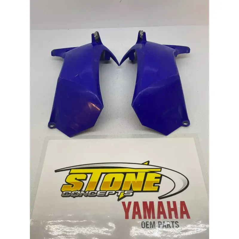 YAMAHA YFZ450R YFZ 450R 450 R BLUE RADIATOR SHROUD SET SHROUDS 2014-2024 1TD