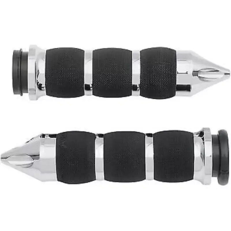 AVON Chrome Spike Air Cushioned Hand Grips for Electronic TBW