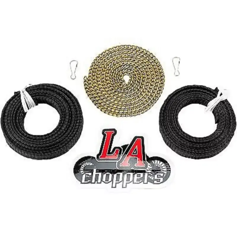 LA Choppers Wiring Kit Pro Hero Shealth & Chain for Internal Wired Handlebars