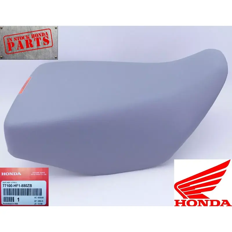 New Genuine Honda Seat Grey Saddle 1990-1997 TRX200D Fourtrax 200 Type II 2 OEM