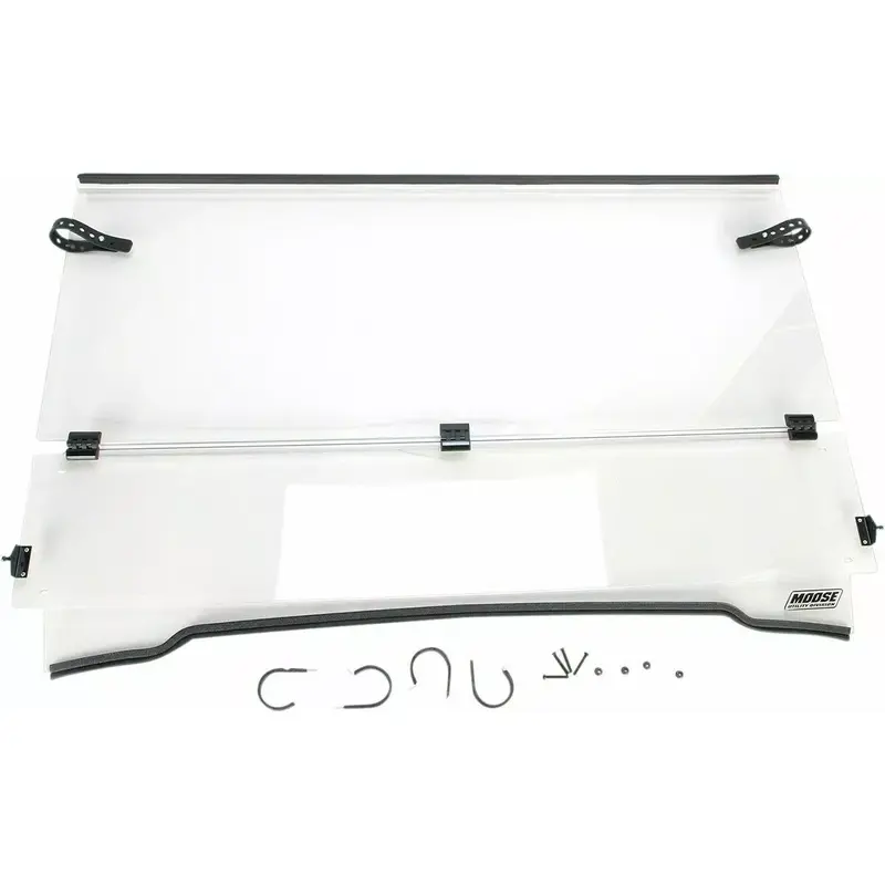 NEW MOOSE RACING 2317-0183 Full Folding Windshield fits Kawasaki KAF620 Mule