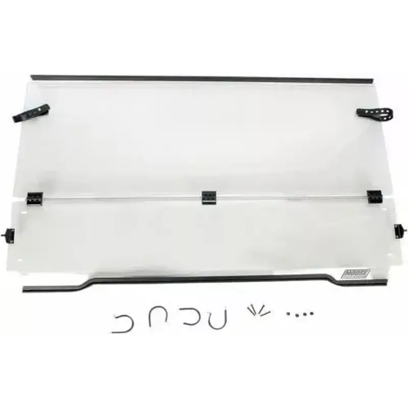 NEW MOOSE RACING 2317-0184 Full Folding Windshield fits Kawasaki KAF620